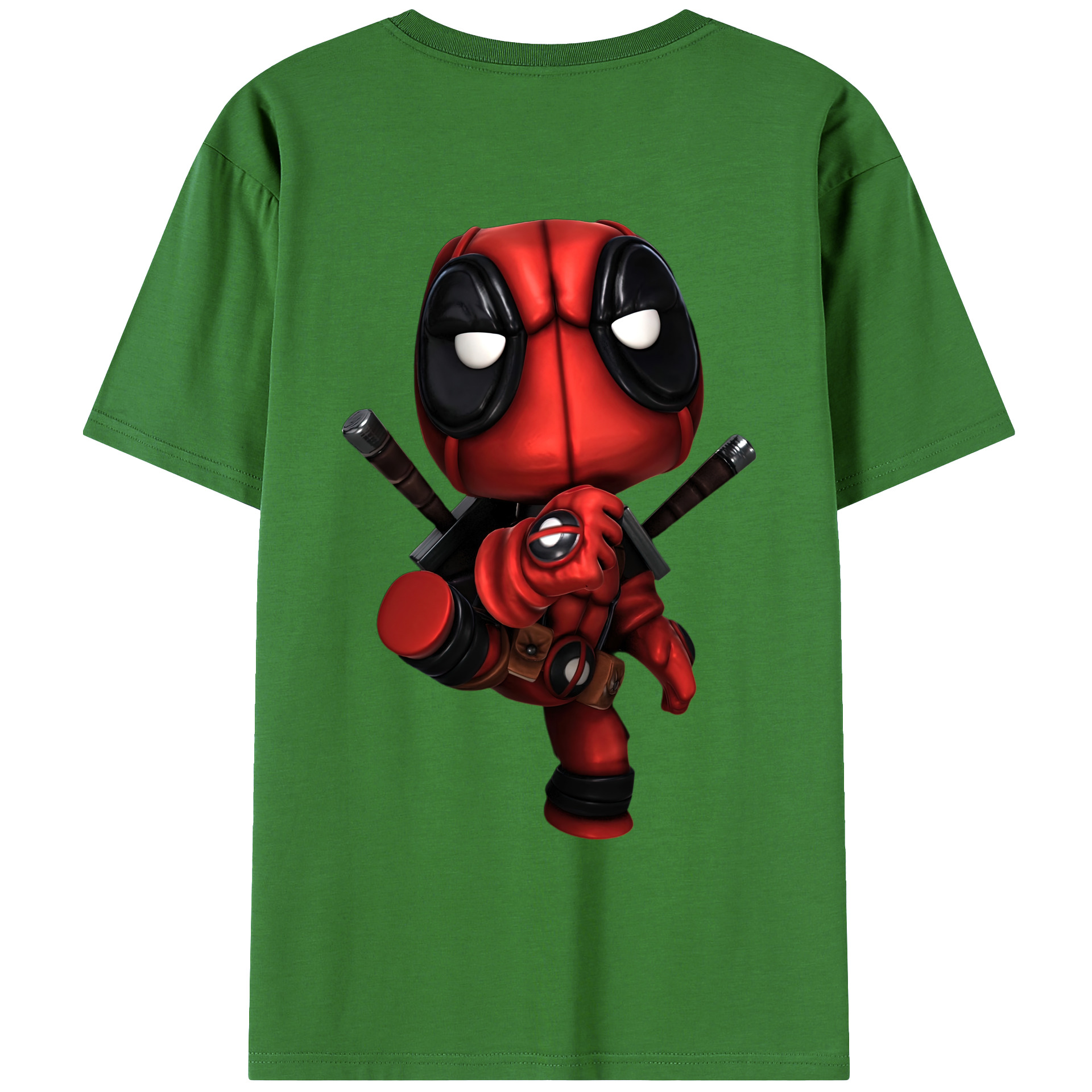 （画像用） Deadpool デッドプール レディース半袖Tシャツ(バックプリント)